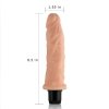 Wibrator dildo cyberskóra Xtreme Feel Cyberskin Vibrator 21cm